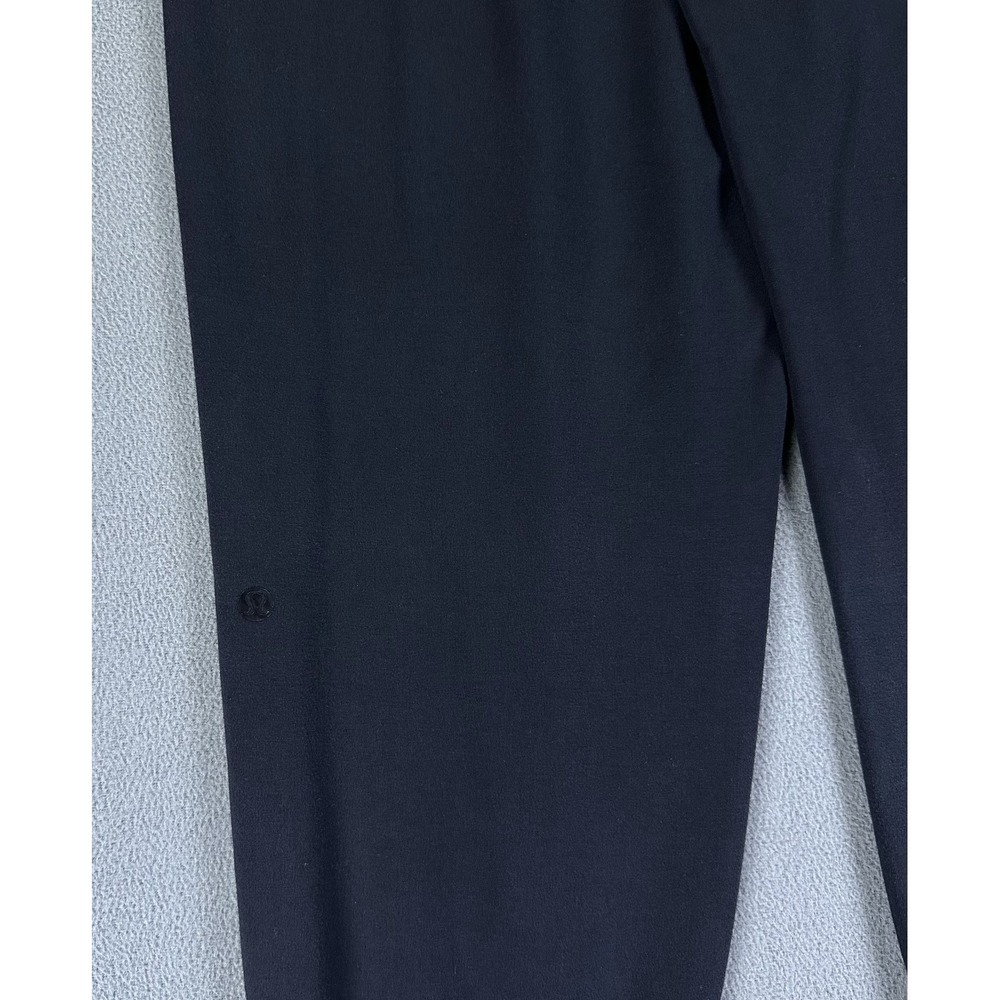 Lululemon Joggers Pants Womens 6 Black Performance Gym Yoga Tapered Lounge - Picture 6 of 10